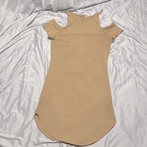 Tan dress